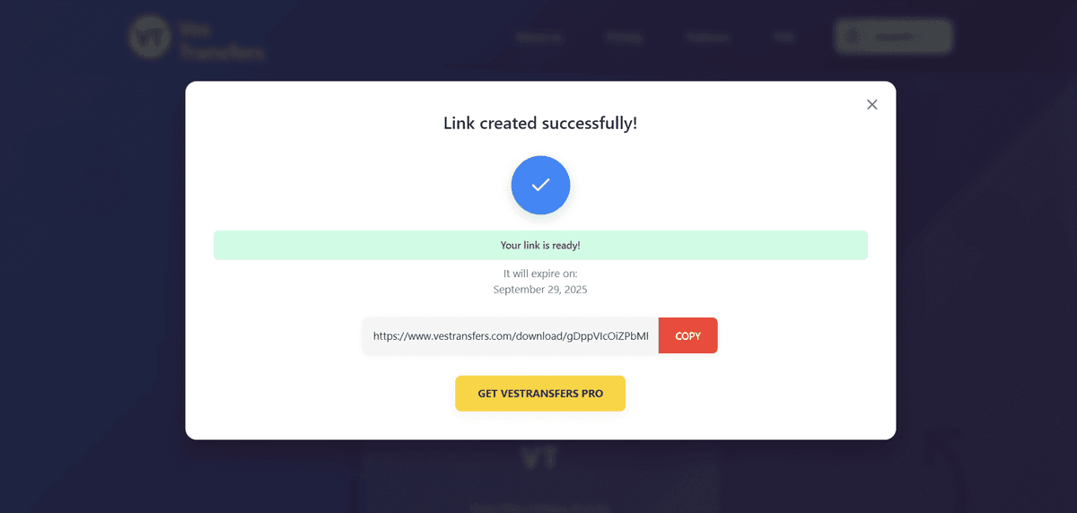How to share link